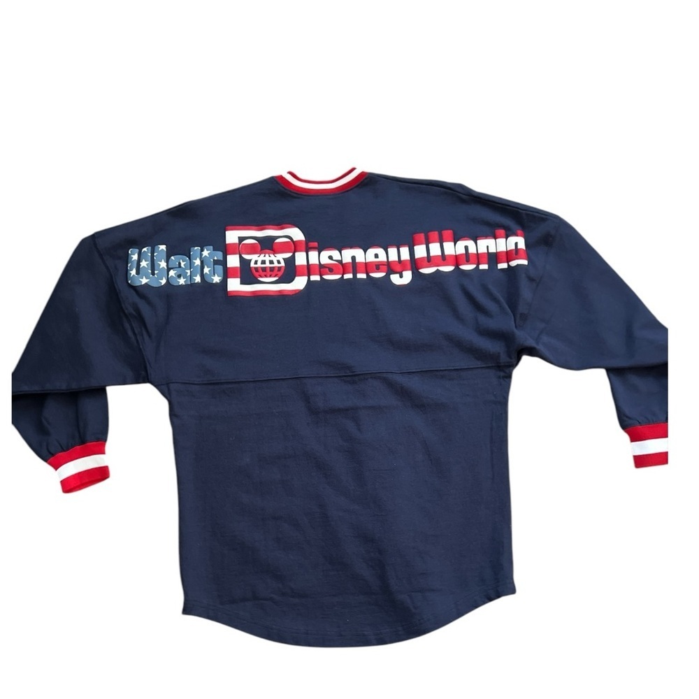 Disney Parks Disney World Americana Flag Stars & Stripes Mickey Spirit Jersey XS